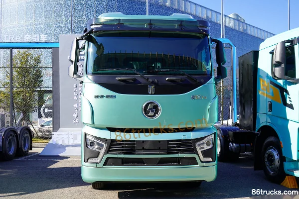 Proton Auto Dijiang Ta 6X4(10 wheels) Fuel Cell Tractor Truck 88 kWh Exterior (2) | 86Trucks