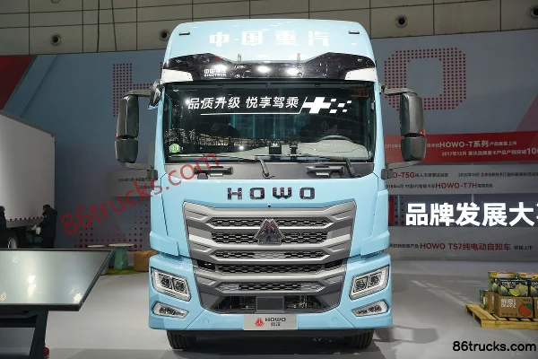 Sinotruk HOWO TX-N 7.4L Diesel 350 hp 4X2(6 wheels) Sinotruk 12-Speed AMT Automatic Cargo Truck with Cage Exterior (2) | 86Trucks