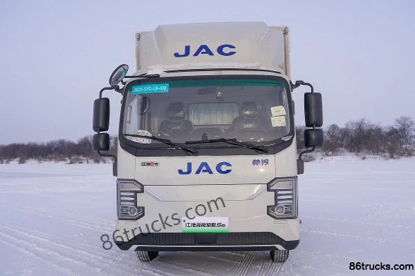 JAC ES6 4,15 m cabine simple fourgon électrique pur 100,46 kWh CATL 4X2(6 roues) Extérieur (2) | 86Trucks