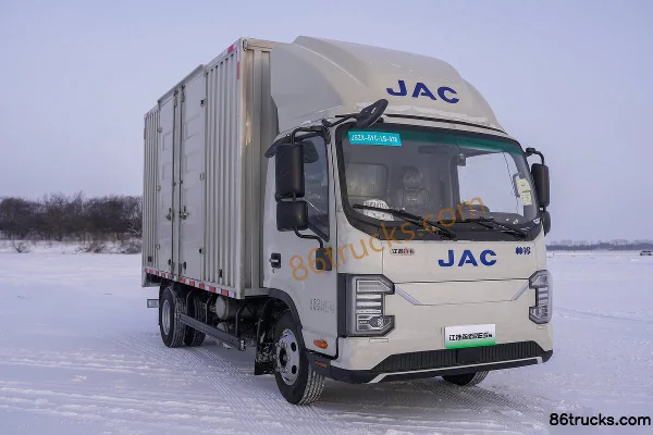 JAC ES6 4.15m Single Row Pure Electric Van Light Truck CATL 100.46kWh 4X2(6 wheels) Exterior