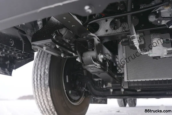 JAC ES6 4,15 m cabine simple fourgon électrique pur 100,46 kWh CATL 4X2(6 roues) Châssis (2) | 86Trucks