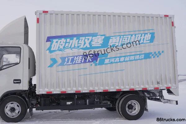 JAC ES6 4,15 m cabine simple fourgon électrique pur 100,46 kWh CATL 4X2(6 roues) Carrosserie (1) | 86Trucks