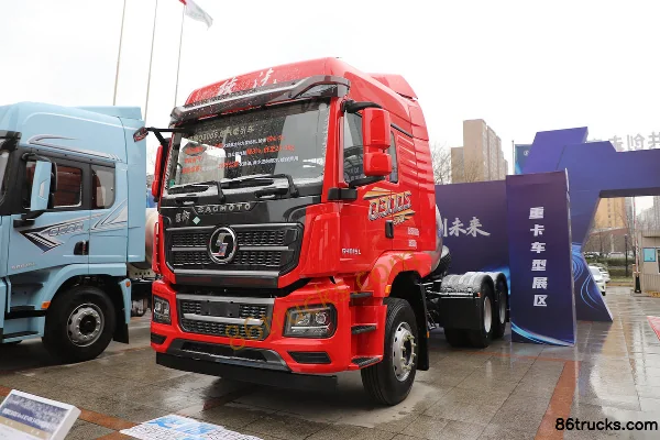 SHACMAN Commercial Vehicle Deyu Q300S All-Rounder 14.8L LNG 540 hp 6X4(10 wheels) Fast Gear 12-Speed Tractor Truck Exterior (3) | 86Trucks