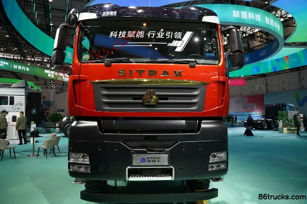 Sitrak SITRAK G7S 6X4(10 wheels) Hybrid Dump Truck Exterior (2) | 86Trucks