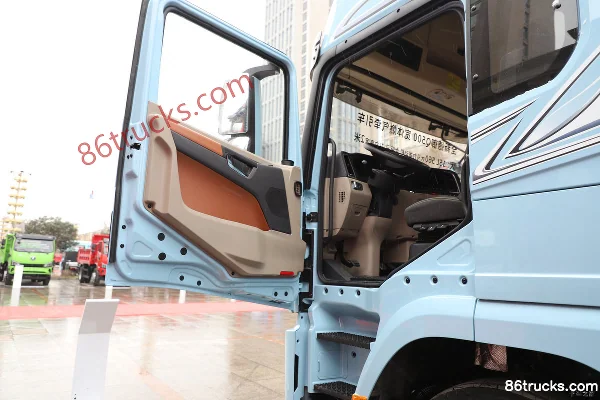 SHACMAN Commercial Vehicle Deyu Q500 14.8L LNG 560hp 6X4(10 wheels) Fast Gear 12-Speed Tractor Truck Cab (1) | 86Trucks