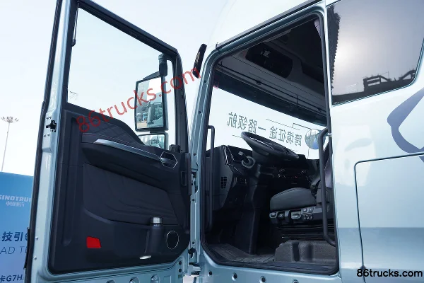 Sitrak SITRAK G7H 12.4L Diesel 580 hp 6X4(10 wheels) Sinotruk 14-Speed AMT Automatic Tractor Truck Cab (1) | 86Trucks