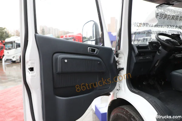 SHACMAN Zhiyun Kunshi Air Brake High Roof 4.15m Single Row Electric Van Light Truck CATL 140.41kWh 4X2(6 wheels) Cab (3) | 86Trucks