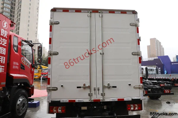 SHACMAN Zhiyun Kunshi Air Brake High Roof 4.15m Single Row Electric Van Light Truck CATL 140.41kWh 4X2(6 wheels) Body (3) | 86Trucks