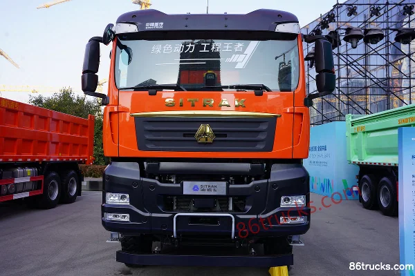 Sitrak SITRAK G7S 6X4(10 wheels) 6.2m Electric Dump Truck CATL 600kWh Exterior (2) | 86Trucks