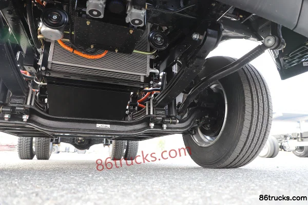 Feidi EW7 Air Brake 4.16m Single-row Pure Electric Van Truck CATL 164.86kWh 4X2(6 wheels) Chassis (3) | 86Trucks