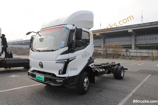 Feidi EW7 frein pneumatique 4,18 m camion léger fourgon électrique pur CALB 134 kWh 4X2(6 roues) Extérieur (3) | 86Trucks