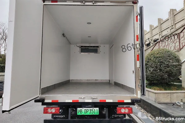 Foton Zhilan ES1 4x2(6 wheels) 4.08m Single-row Pure Electric Refrigerated Truck EVE 140.15kWh Body (3) | 86Trucks