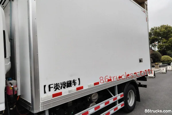 Foton Zhilan ES1 4x2(6 wheels) 4.08m Single-row Pure Electric Refrigerated Truck EVE 140.15kWh Body (1) | 86Trucks