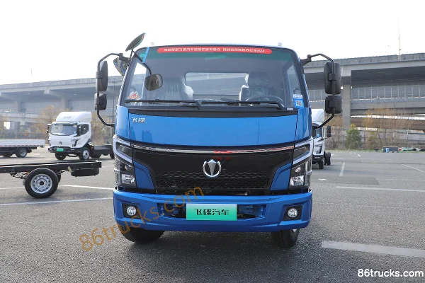 Feidi EV6 frein pneumatique 4,15 m cabine simple camion léger à ridelles 100% électrique FinDreams 132 kWh 4X2(6 roues) Extérieur (2) | 86Tr