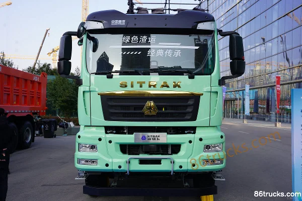 Sitrak SITRAK G7M 8X4(12 wheels) 6.2m electric cab-over dump truck Sinotruk 600kWh Exterior (2) | 86Trucks