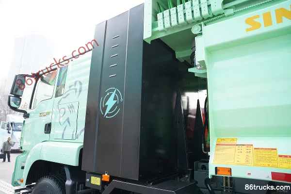 Sitrak SITRAK G7M 8X4(12 wheels) 6.2m electric cab-over dump truck Sinotruk 600kWh Body (2) | 86Trucks