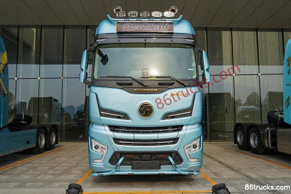SHACMAN Delong X6000C 14.5L LNG 630hp 6X4(10 wheels) Fast Gear 12-Speed AMT Automatic Tractor Truck Exterior (2) | 86Trucks