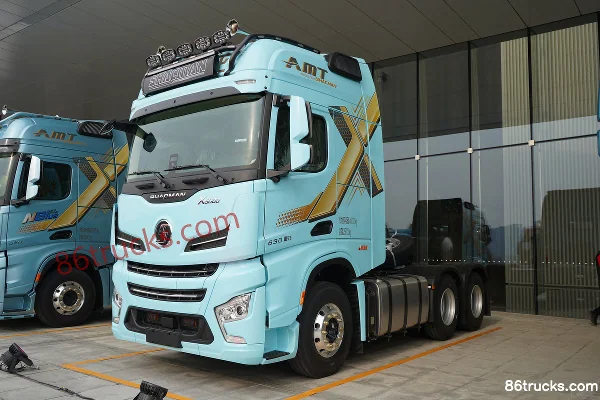 SHACMAN Delong X6000 Édition Prestige 13.5L diesel 630 ch 6X4(10 roues) Fast Gear 16 vitesses AMT automatique tracteur routier Extérieur (3)
