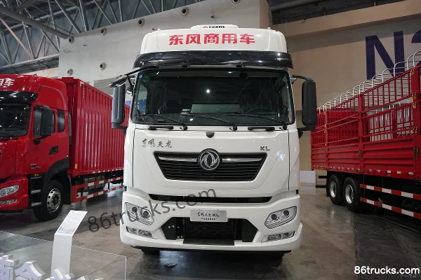 Dongfeng Tianlong KL 380 hp 4X2(6 wheels) 9.65m Refrigerated Truck Exterior (2) | 86Trucks
