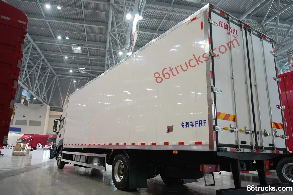 Dongfeng Tianlong KL 380 hp 4X2(6 wheels) 9.65m Refrigerated Truck Body (1) | 86Trucks