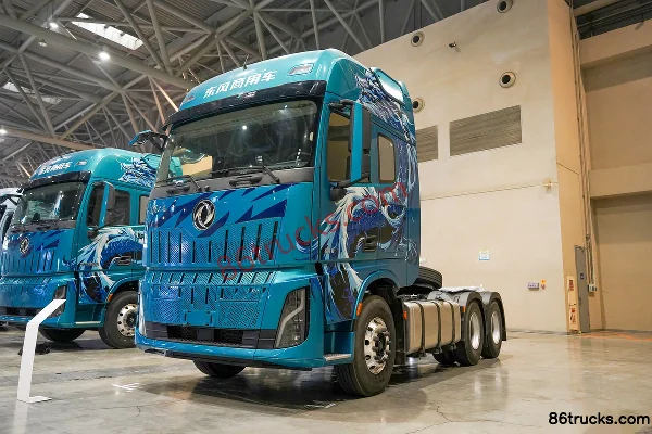 Dongfeng Tianlong KH 640 hp 6X4(10 wheels) AMT Automatic Tractor Truck Exterior (3) | 86Trucks