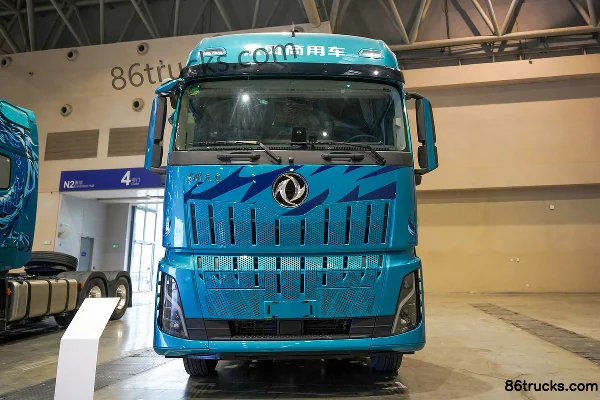 Dongfeng Tianlong KH 640 hp 6X4(10 wheels) AMT Automatic Tractor Truck Exterior (2) | 86Trucks