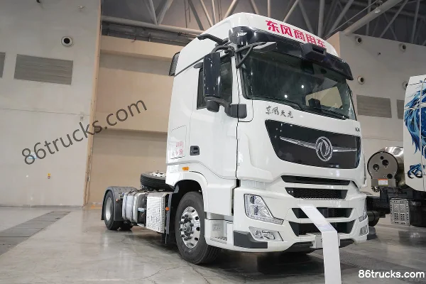 Dongfeng Commercial Vehicle Tianlong Flagship KX King Edition 12.5L Diesel 580hp 4X2(6 wheels) AMT Automatic Tractor Tru