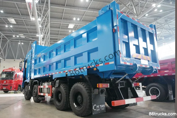 Dongfeng Commercial Vehicle Tianlong KC Heavy Truck 320 hp 8X4(12 wheels) 7.6m Dump Truck Exterior (3) | 86Trucks