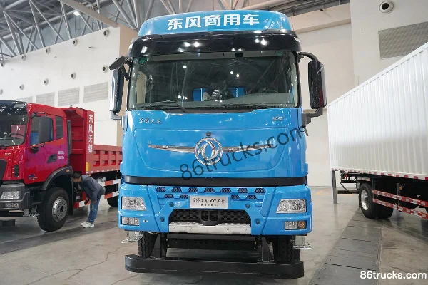 Dongfeng Commercial Vehicle Tianlong KC Heavy Truck 320 hp 8X4(12 wheels) 7.6m Dump Truck Exterior (2) | 86Trucks
