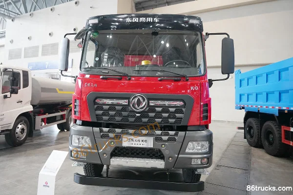 Dongfeng Commercial Vehicle Tianjin KC Sky Edition 6.4L Diesel 300 ch 4X2(6 roues) Fast Gear 12 vitesses 5.4 m camion benne cabine avancée E