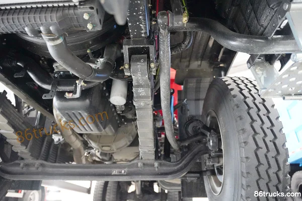 Dongfeng Commercial Vehicle Tianjin KC Sky Edition 6.4L Diesel 300 ch 4X2(6 roues) Fast Gear 12 vitesses 5.4 m camion benne cabine avancée C