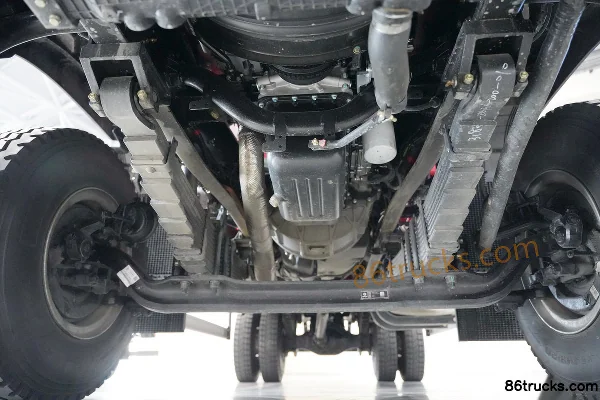 Dongfeng Commercial Vehicle Tianjin KC Sky Edition 6.4L Diesel 300 ch 4X2(6 roues) Fast Gear 12 vitesses 5.4 m camion benne cabine avancée C