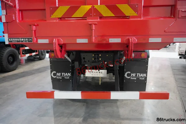 Dongfeng Commercial Vehicle Tianjin KC Sky Edition 6.4L Diesel 300 ch 4X2(6 roues) Fast Gear 12 vitesses 5.4 m camion benne cabine avancée C