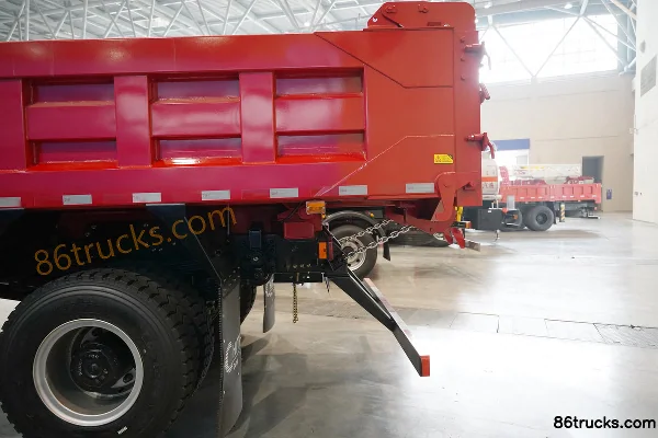 Dongfeng Commercial Vehicle Tianjin KC Sky Edition 6.4L Diesel 300 ch 4X2(6 roues) Fast Gear 12 vitesses 5.4 m camion benne cabine avancée C