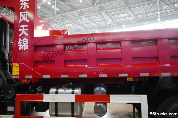 Dongfeng Commercial Vehicle Tianjin KC Sky Edition 6.4L Diesel 300 ch 4X2(6 roues) Fast Gear 12 vitesses 5.4 m camion benne cabine avancée C