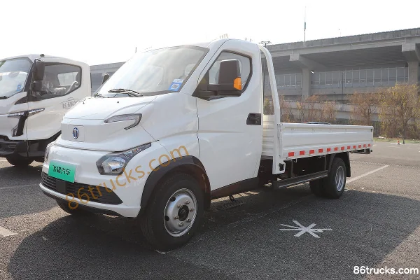 Feidi U9 Hydraulic Brake 3.705m Single Row Pure Electric Flatbed Mini Truck CALB 56.67kWh 4X2(6 wheels) Exterior (3) | 86Trucks