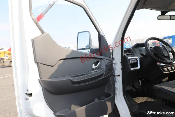 Feidi U9 Hydraulic Brake 3.705m Single Row Pure Electric Flatbed Mini Truck CALB 56.67kWh 4X2(6 wheels) Cab (3) | 86Trucks