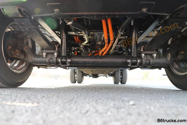 Feidi U9 Hydraulic Brake 3.705m Single Row Pure Electric Flatbed Mini Truck CALB 56.67kWh 4X2(6 wheels) Chassis (1) | 86Trucks