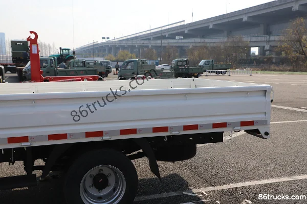 Feidi U9 Hydraulic Brake 3.705m Single Row Pure Electric Flatbed Mini Truck CALB 56.67kWh 4X2(6 wheels) Body (2) | 86Trucks