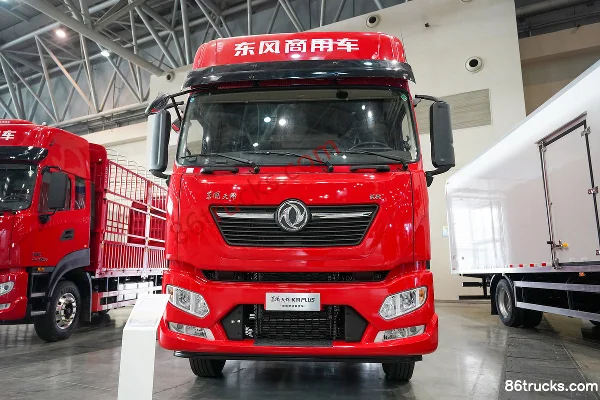 Dongfeng Tianjin KR PLUS Comfort Edition 2024 Model 6.7L Diesel 290hp 4X2(6 wheels) Fast Gear 8-speed AMT Automatic High Roof 6.2m Van Truck