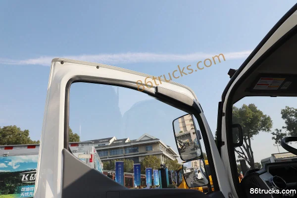 Feidi EW7 Air Brake 4.18m Single Row Electric Flatbed Light Truck CATL 120.27kWh 4X2(6 wheels) Cab (2) | 86Trucks