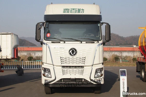 Dongfeng Changxing X7 430 hp 8X4(12 wheels) Bulk Feed Transport Truck (Baiqin Brand) Exterior (2) | 86Trucks