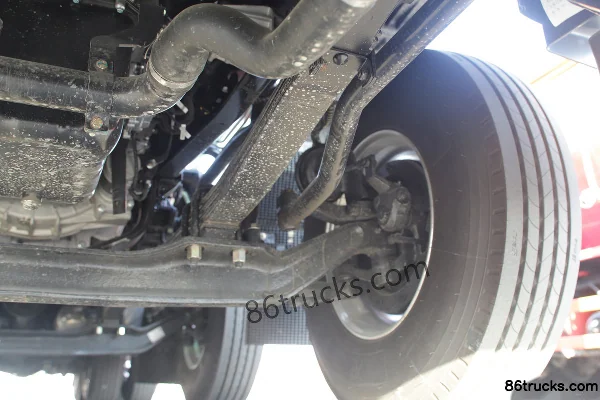 Dongfeng Changxing X7 430 hp 8X4(12 wheels) Bulk Feed Transport Truck (Baiqin Brand) Chassis (3) | 86Trucks