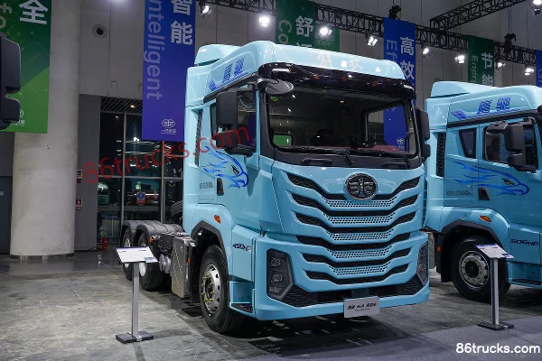 FAW Jiefang Yingchi 11.1L Diesel 490hp 6X4(10 wheels) FAW Jiefang 12-Speed Tractor Truck Exterior