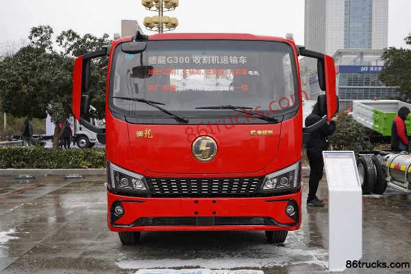 SHACMAN Commercial Vehicle Delong G300 2.5L diesel 180 ch 4X2(6 roues) Fast Gear 8 vitesses frein pneumatique 4,18 m plateau simple cabine c