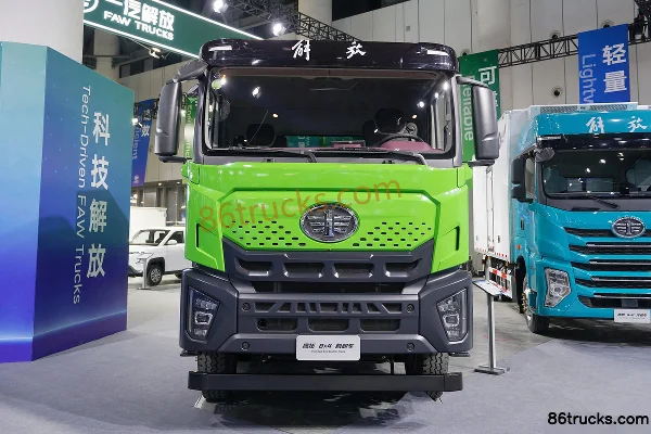 FAW Jiefang Yingtuo 7.8L Diesel 350 hp 8X4(12 wheels) FAW Jiefang 10-speed 5.6m dump truck Exterior (2) | 86Trucks
