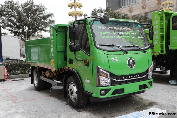 SHACMAN Commercial Vehicle Delong G100 2.5L Diesel 155hp 4X2(6 wheels) Fast Gear 8-speed 3.3m single-row dump truck Exte