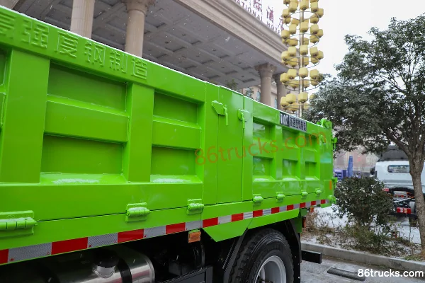 SHACMAN Commercial Vehicle Delong G200 Standard Load Edition 3L Diesel 195 hp 4X2(6 wheels) Fast Gear 10-Speed 4.2m Crew Cab Dump Truck Body