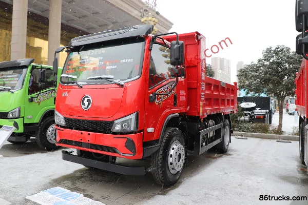 SHACMAN Commercial Vehicle Delong G200 Standard Load Version 4.3L Diesel 200 hp 4X2(6 wheels) Fast Gear 8-speed 4.2m Cab-over Dump Truck Ext