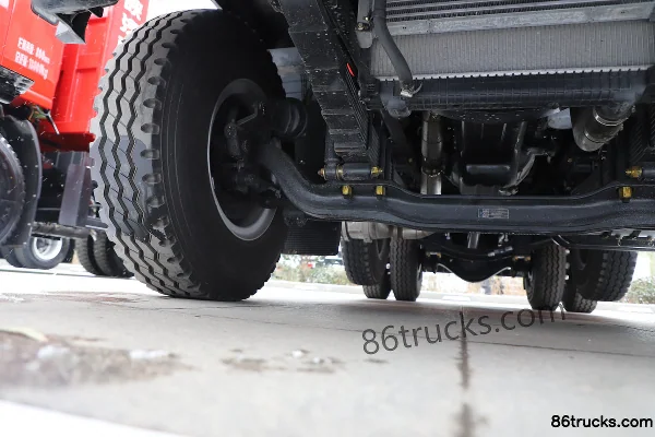 SHACMAN Commercial Vehicle Delong G500 version standard 4.3L diesel 240 ch 6X2R Fast Gear 10 vitesses 5.2 m camion benne Châssis (2) | 86Tru